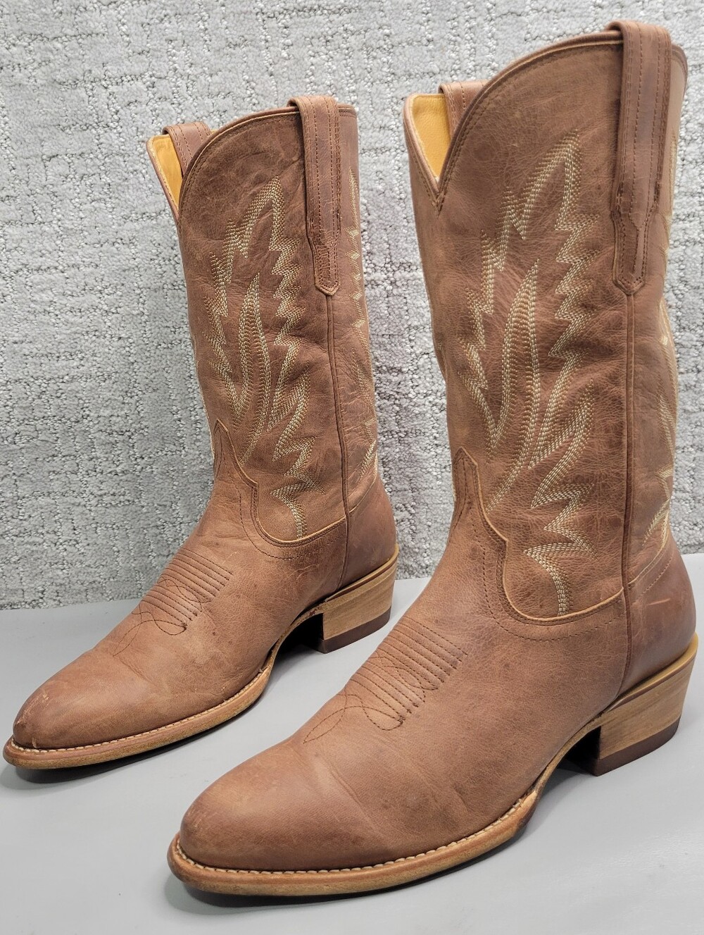 Tecovas The Jamie Women's US Size 8.5B Scotch Goat Pull on Western Boots - Picture 10 of 13